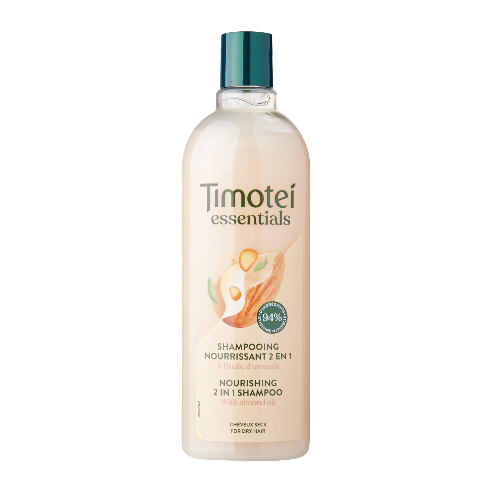 Timotei Essential Shampoo 750ml - Nourishing 2-in-1 Shampoo